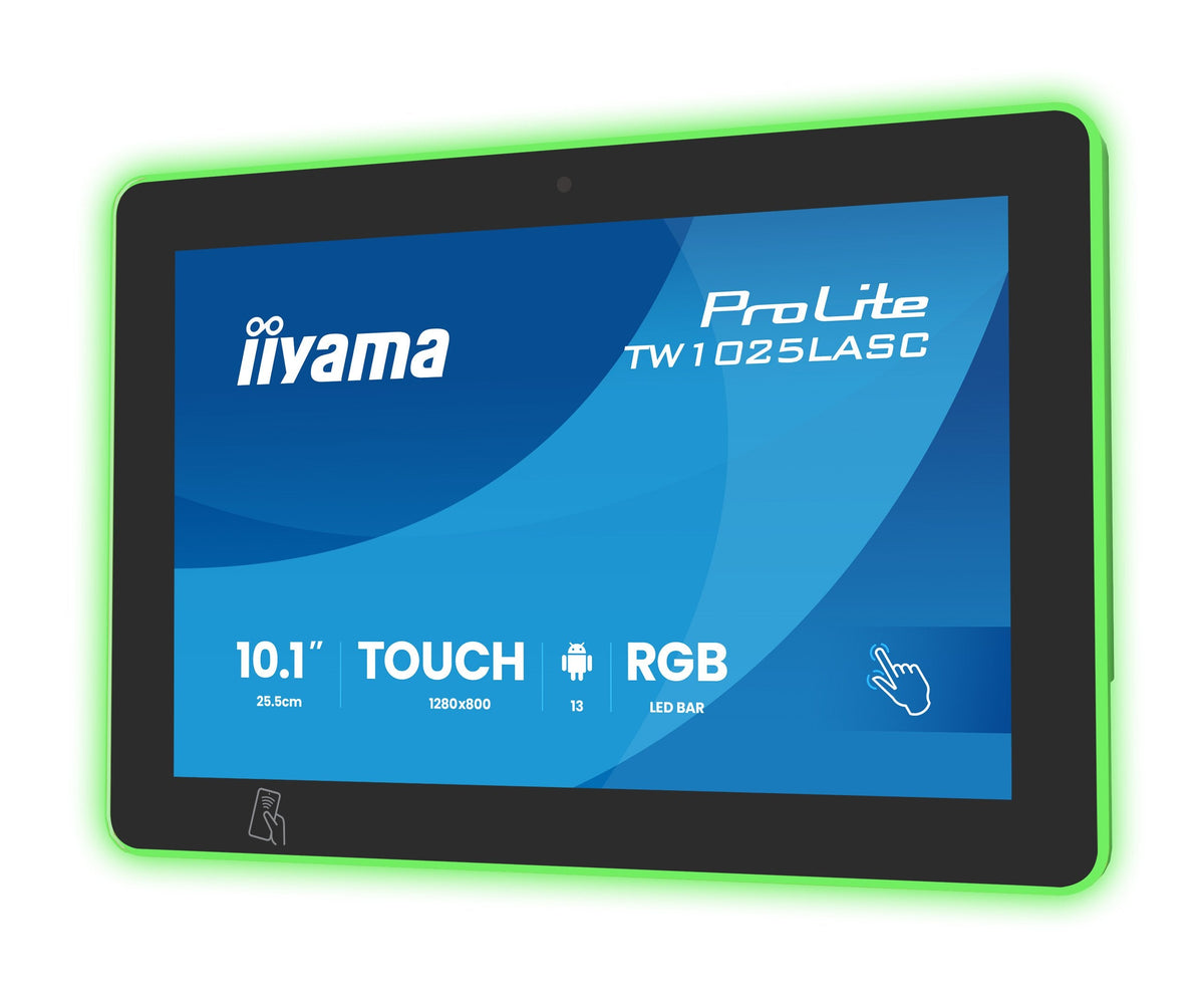 Iiyama 25.5cm (10,1") Tw1025lasc-B3pnr 16:10 M-Touch Ips