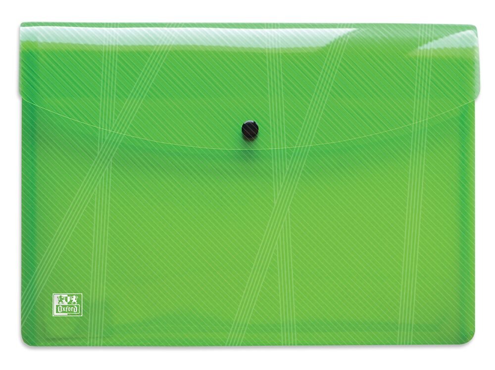 Carpeta Oxford 400031409 Polipropileno (Pp) Azul, Verde, Gris, Púrpura, Rojo, Translúcido A3