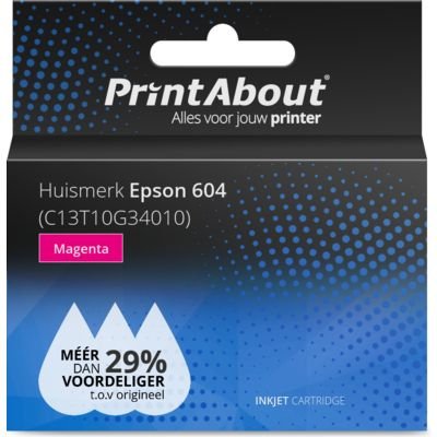 EAN 0616985793211 - PrintAbout C13T10G34010 cartucho de tinta Compatible Magenta imagen 1
