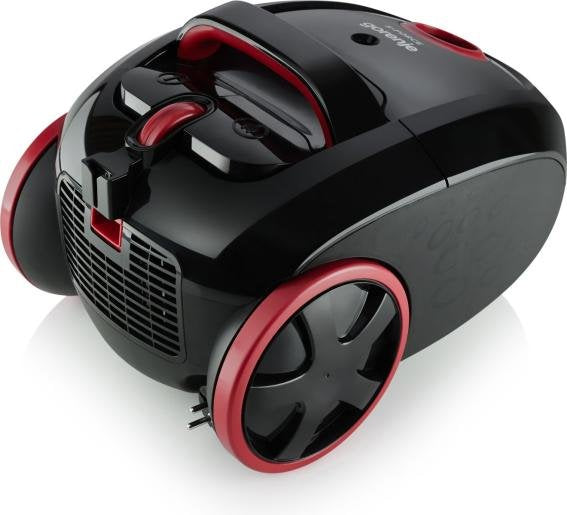 Aspirador Gorenje Vce21sfbkr Con Bolsa, Potencia 850 W, Radio De Trabajo 8 M, Negro