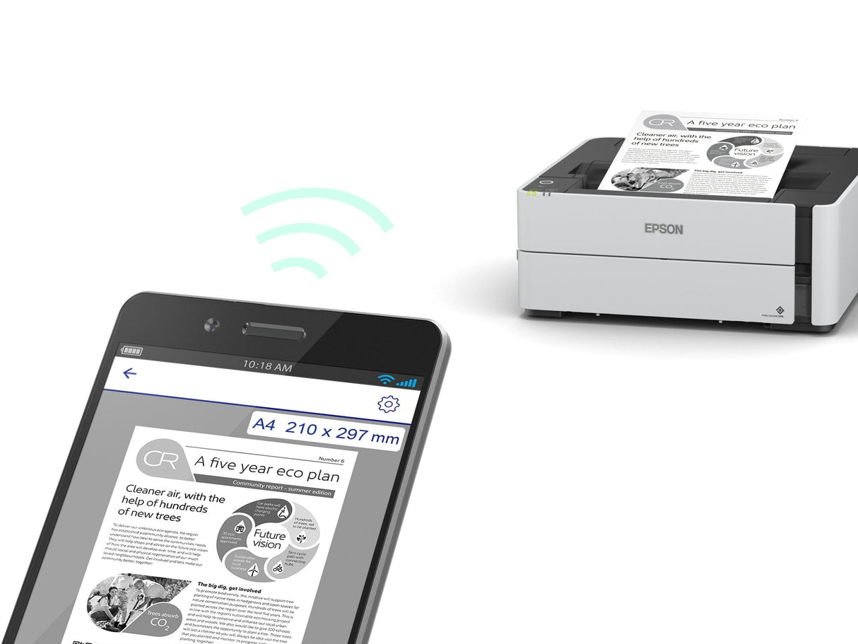 Epson Ecotank Et-M1180b Bam Din A4 Duplex Pcl Nur Bk !!!