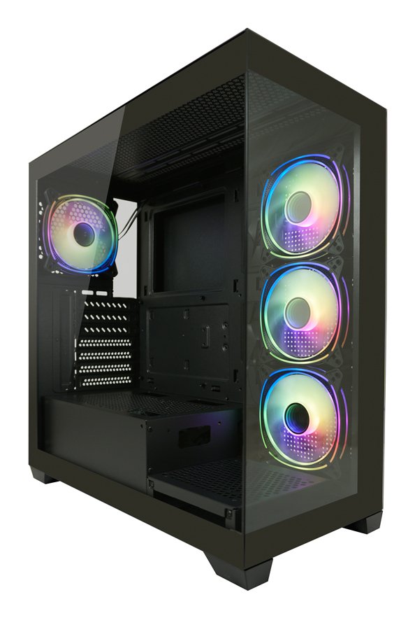 Lc-Power Lc-715b-On Carcasa De Ordenador Midi Tower Negro
