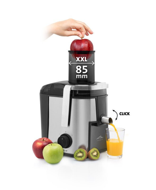 Licuadora Eta Fresher Ii Centrífuga 800 W Negro, Acero Inoxidable