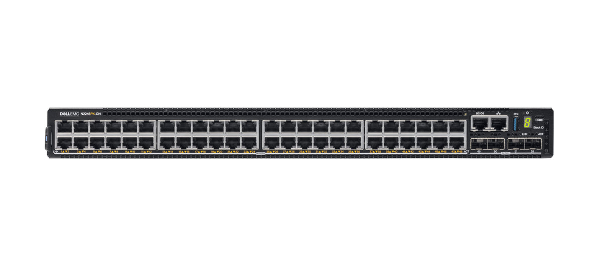 EAN 5397184224571 - DELL N-Series N2248PX-ON Gestionado L3 Gigabit Ethernet (10/100/1000) Energía sobre Ethernet (PoE) 1U Neg imagen 1