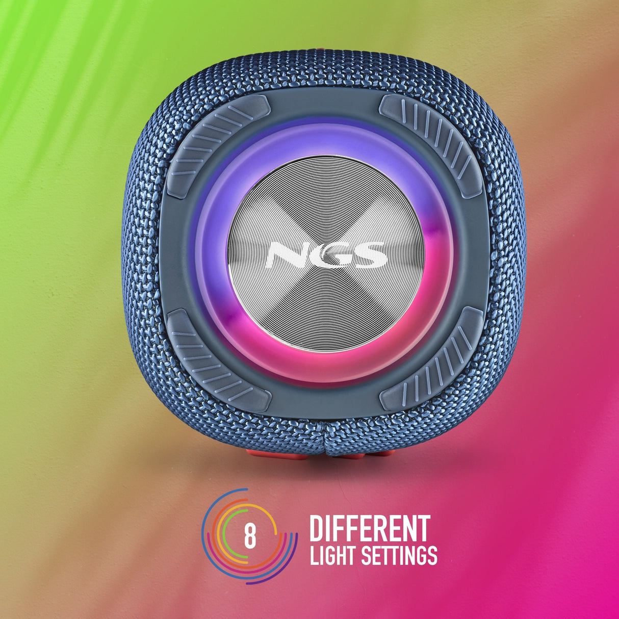 Altavoz Con Bluetooth Ngs Roller Nitro 3 30w 2.0 Azul