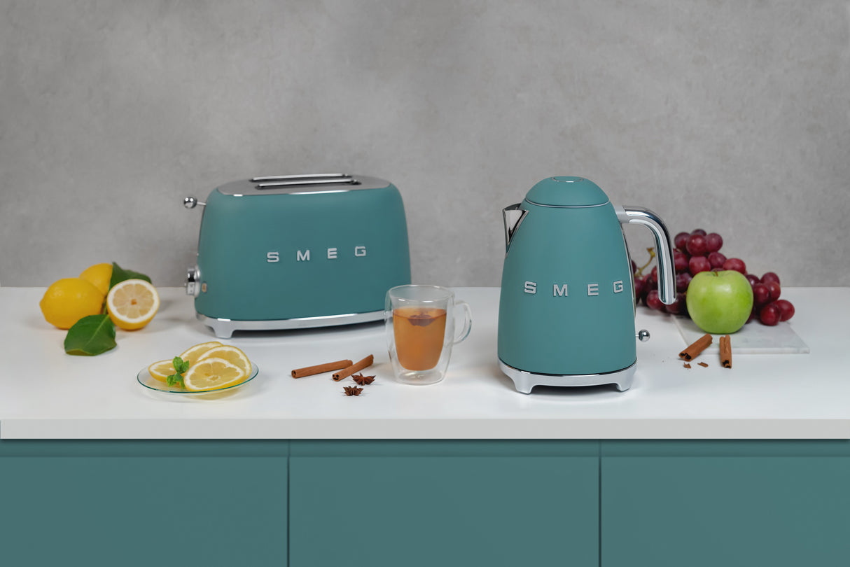 EAN 8017709329662 - Smeg TSF01EGMEU tostadora 6 2 rebanada(s) 950 W Cromo, Verde imagen 9
