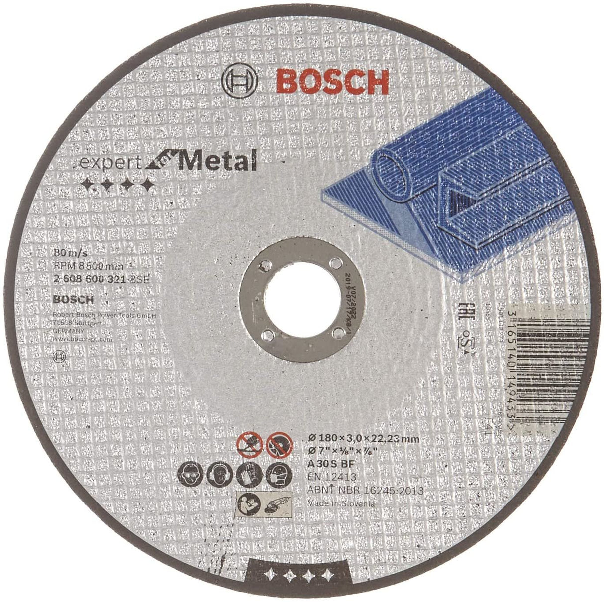 EAN 3165140149433 - Bosch 2608600321 hoja de sierra circular 1 pieza(s) imagen 1