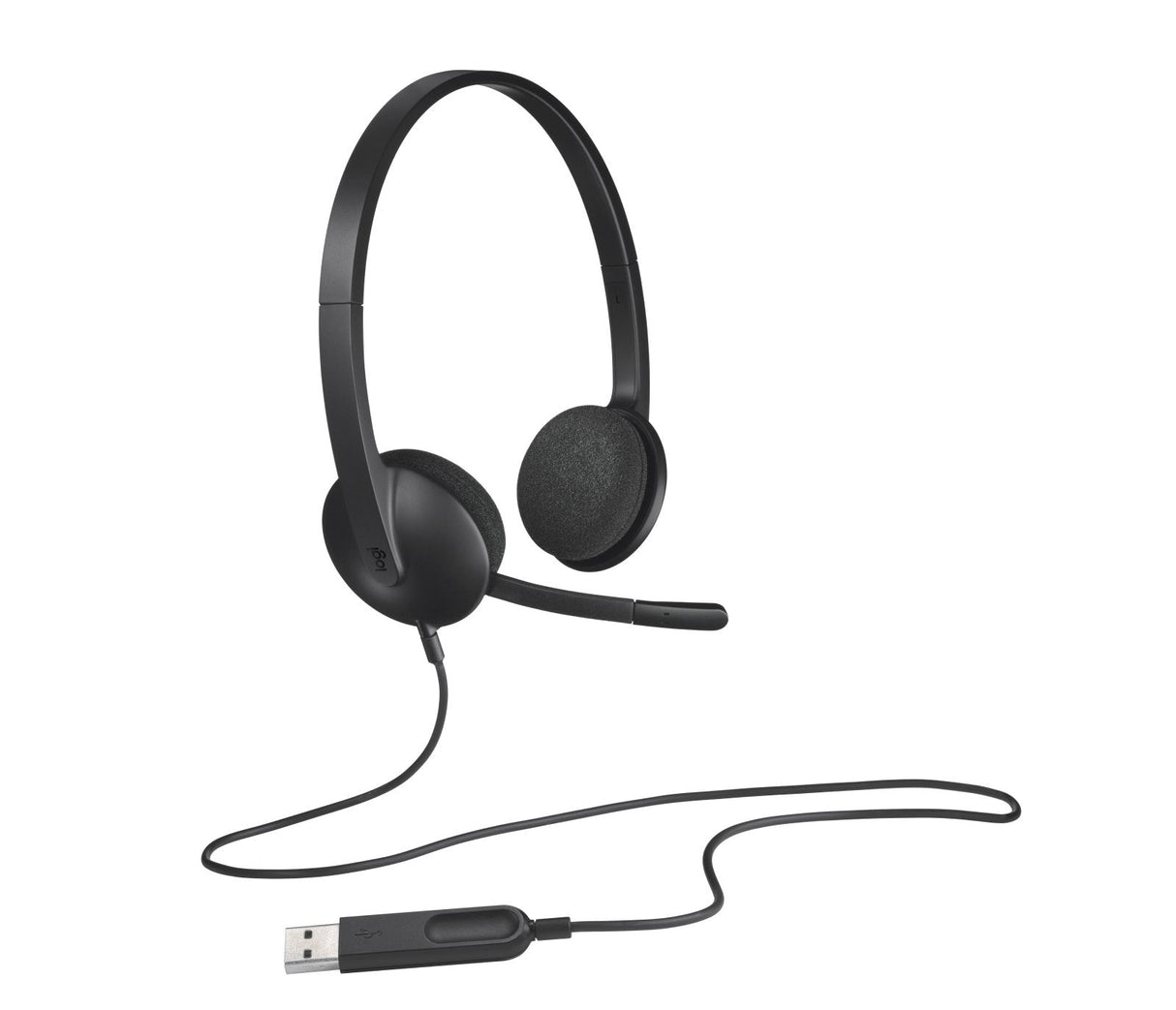 EAN 5099206038844 - Logitech 981-000475 auricular y casco Auriculares Alámbrico Diadema Oficina/Centro de llamadas USB tipo A imagen 5