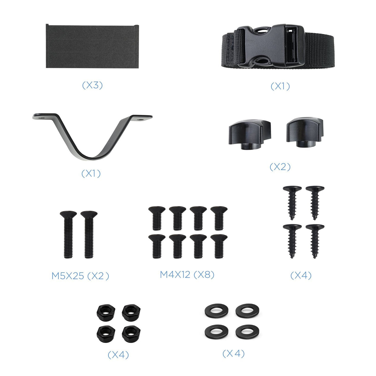 Tooq Soporte Vesa Para Mini Pc - 4 Opciones De Instalacion - Peso Max 5kg - Vesa 100x100 - Negro