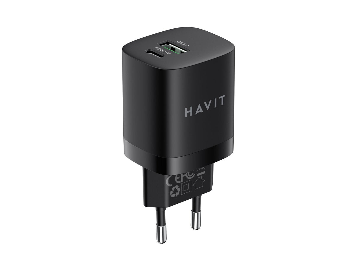 EAN 6950676204377 - Havit UC30EU cargador de dispositivo móvil Smartphone Negro Carga rápida Interior imagen 5