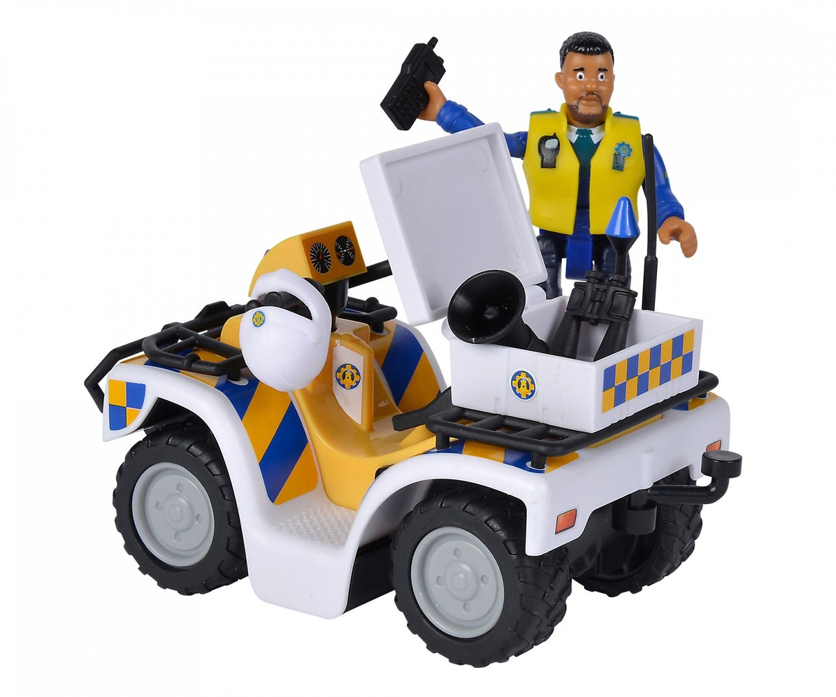 Simba Bombero Sam Police Quad Con Figura 109251093