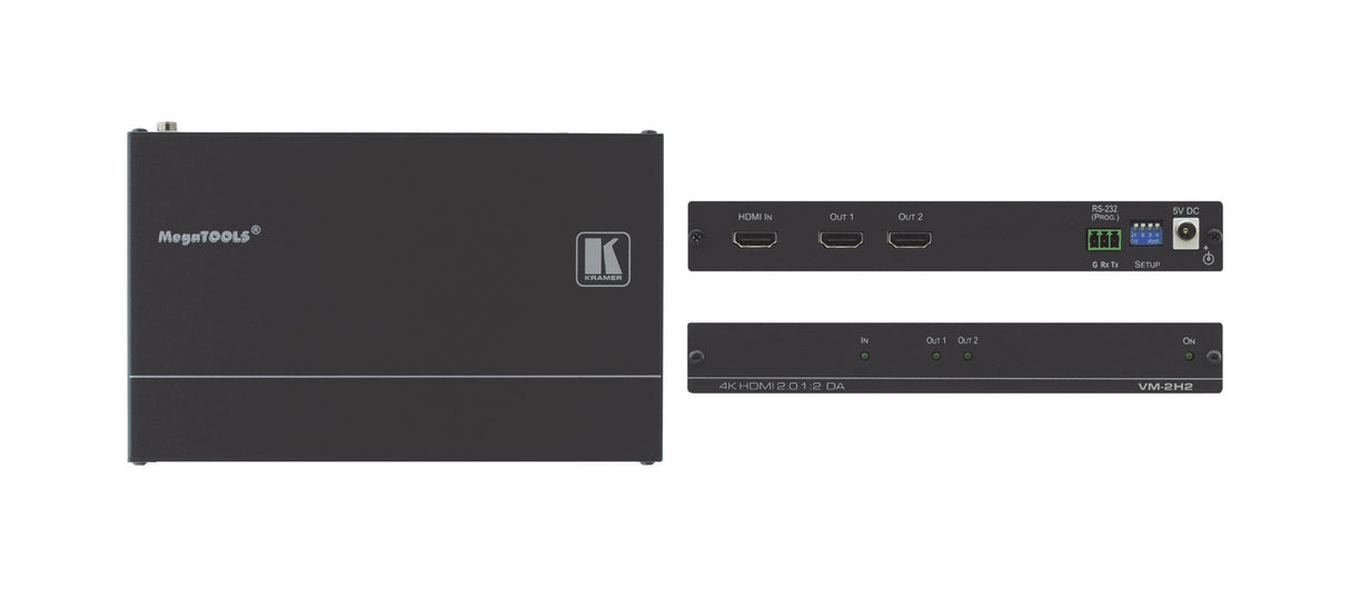 EAN 7291063079147 - Kramer Electronics VM-2H2 amplificador de línea de video Negro imagen 1