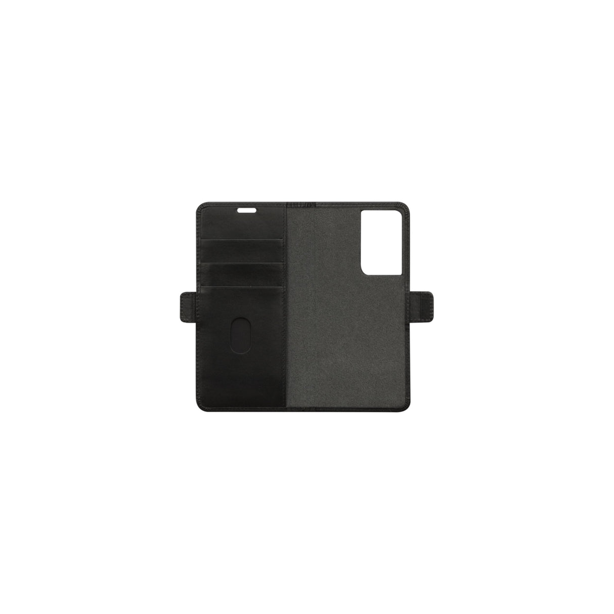 Dbramante1928 Lynge Funda Con Tapa Para Teléfono Móvil Cuero De Grano Entero Negro Para Samsung Galaxy S21 Ultra 5g
