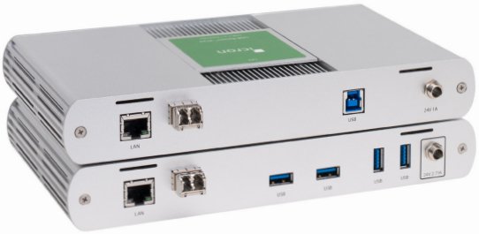 Amplificador Usb De 200m Usb 3.1 Sobre Fo. Om3 De 4 Puertos