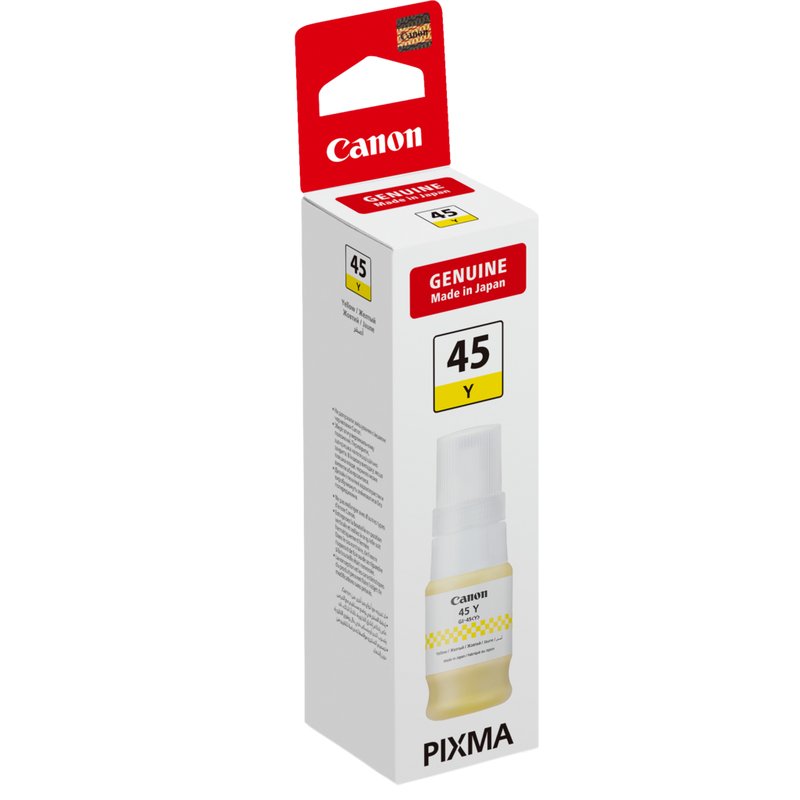 EAN 4549292222357 - Canon GI-45Y cartucho de tinta 1 pieza(s) Original Amarillo imagen 3