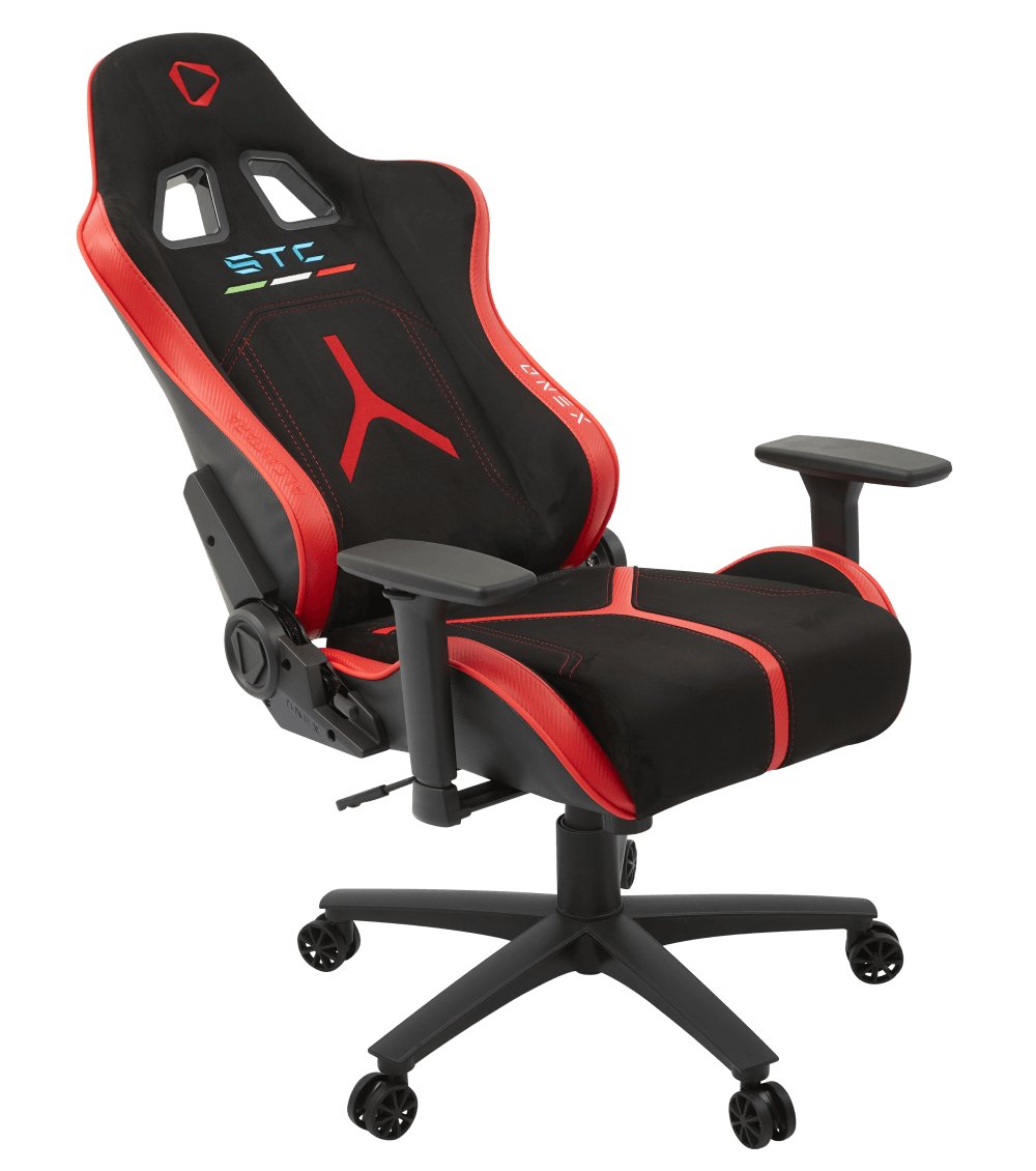 Silla Gaming Onex Stc Alcantara L Series - Negro Rojo