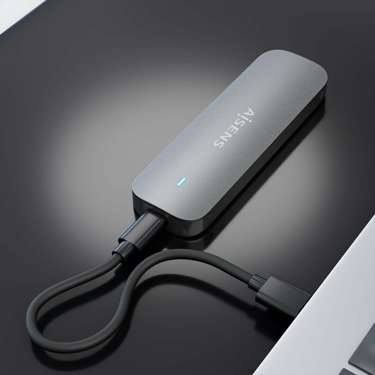 EAN 8436574709674 - AISENS ASM2-006GRY caja para disco duro externo Caja externa para unidad de estado sólido (SSD) imagen 5