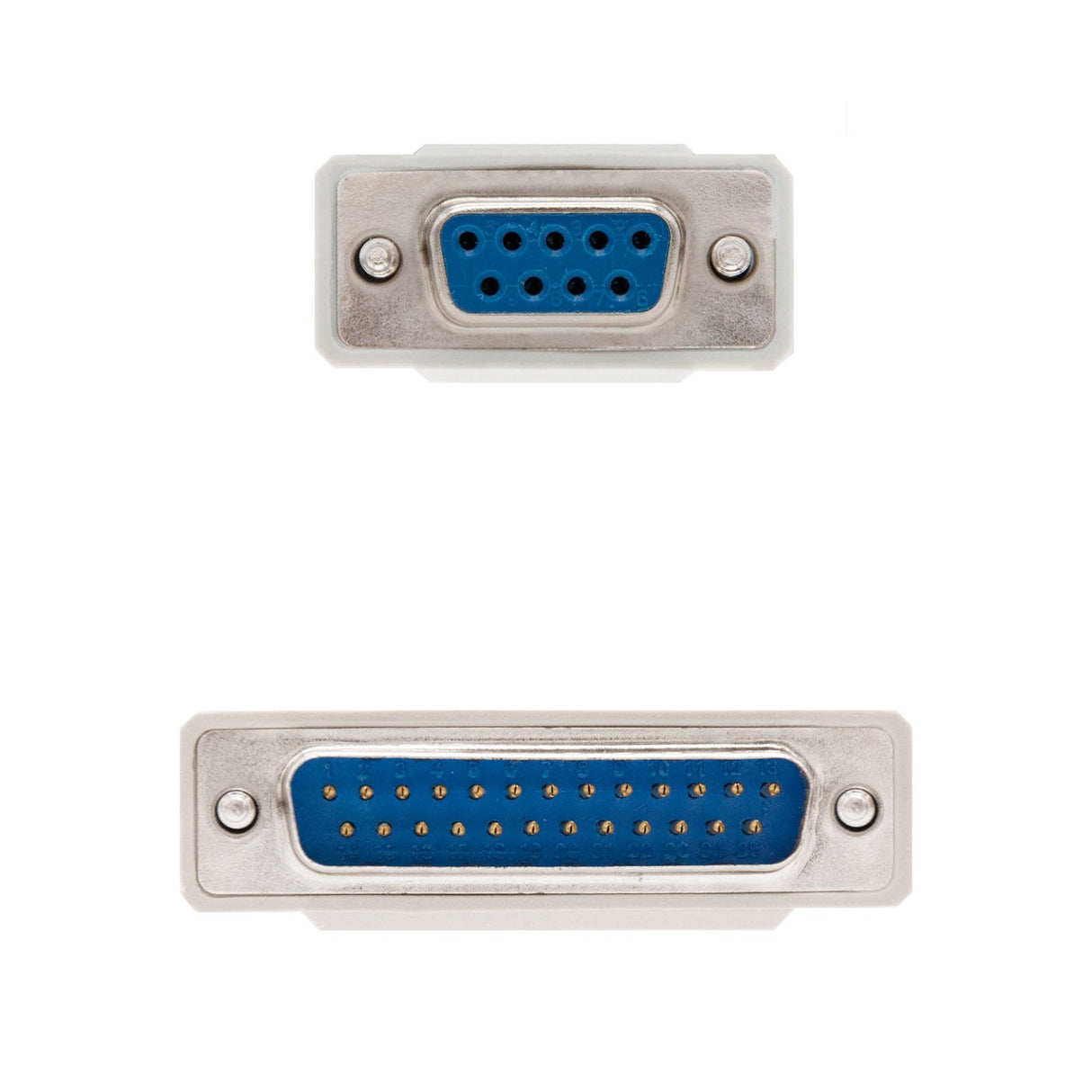 Nanocable Cable Serie Modem Db9 Hembra A Db25 Macho 1.80m - Beige