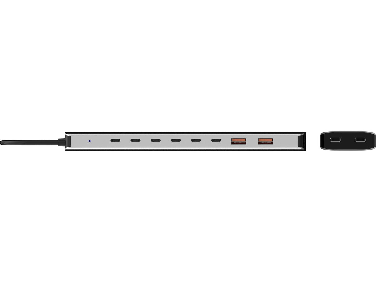 Usb-C To 8 X Usb-C + 2xusb-A 100w