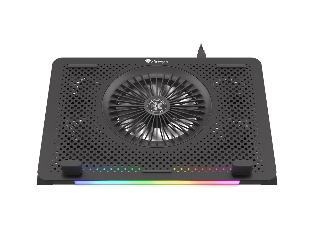 Base Refrigeradora Genesis Oxid 450 Rgb Para Portatil Hasta 15.6"