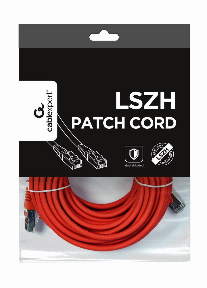 Gembird S Ftp Cat. 6a Lszh Patch Cord Rojo 20m