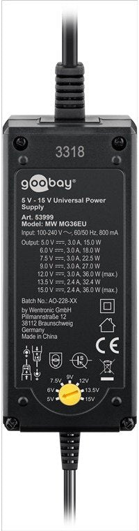 Goobay Adaptador De Interruptor Giratorio 3000 Ma 53999