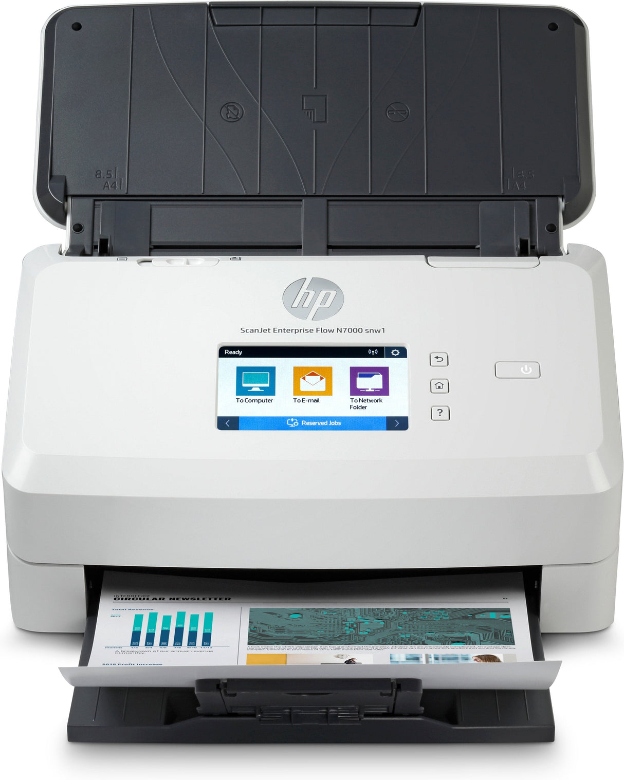 Hp Scanjet Enterprise Flow N7000 Snw1, Alimentador De Escáner Gris