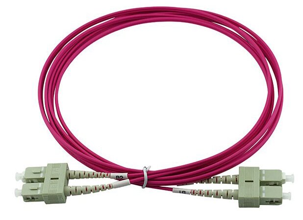 Blueoptics Sfp3232fu3mk Cable De Fibra Optica 3 M Sc/Upc Om4 Magenta