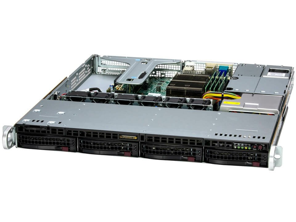 Supermicro 1u E-2456 6c 12t 2x16gb 480gb M.2 4x3.5" Hs 600w