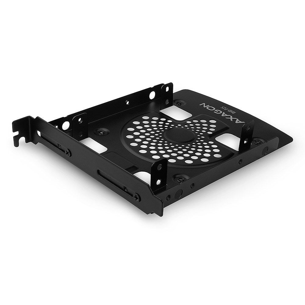 Axagon Rhd-P25, Marco De Aluminio Para 2x 2,5 "Hdd / Ssd Hasta 3,5" Posicion O Tapones Ciegos Pci