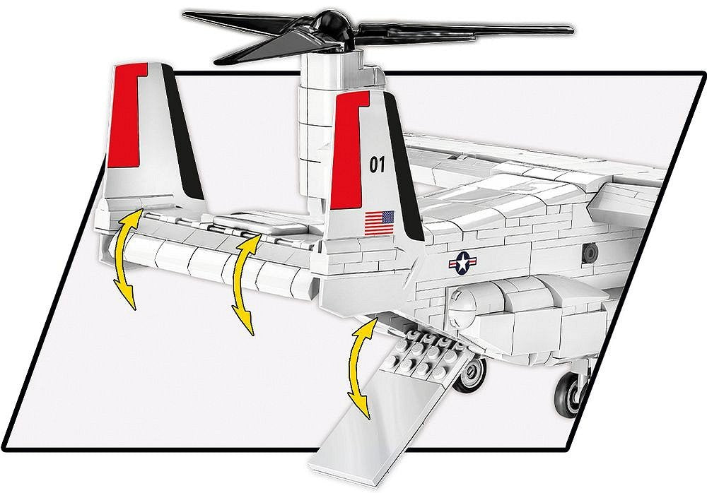 Cobi Bell-Boeing V-22 Osprey First Flight Edition, Construction Toy Cobi-5835