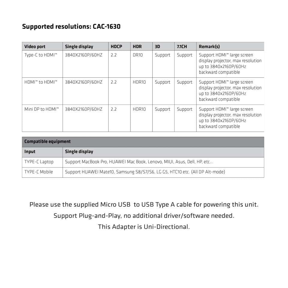 EAN 8719214471521 - CLUB3D cac-1630 HDMI imagen 8