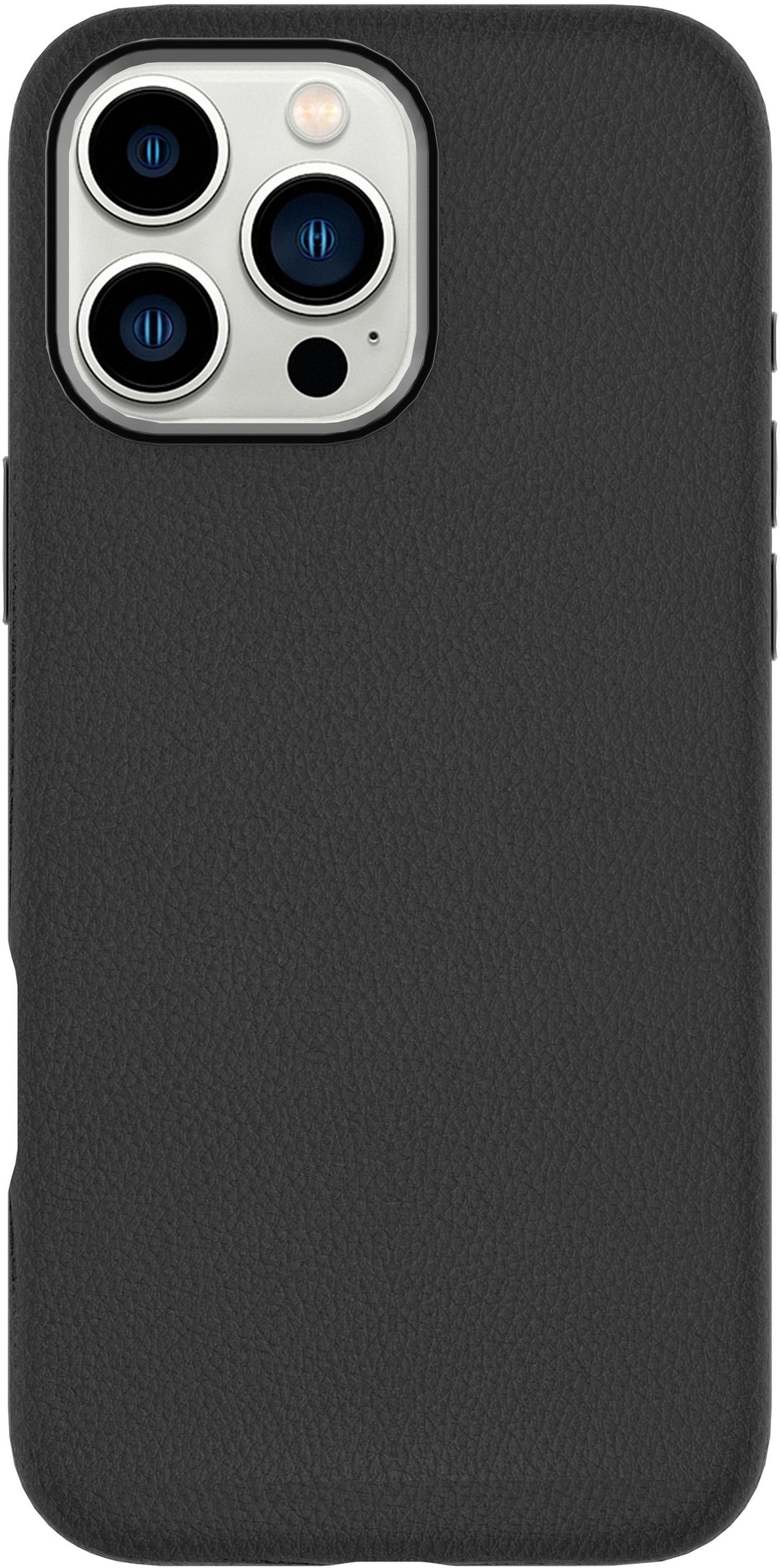 Infinite Venice Iphone 16 Pro Black Leather Magnetic Cover.