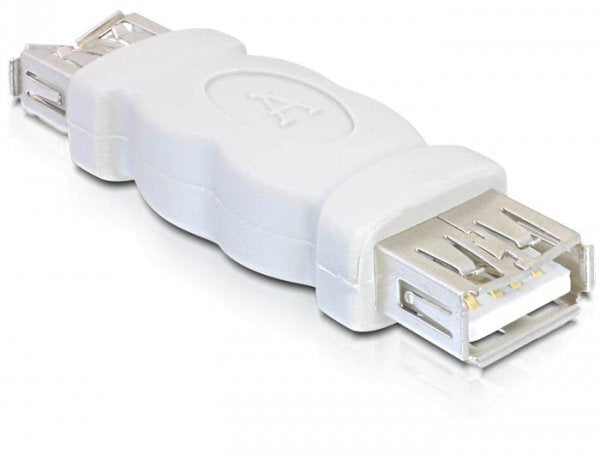 EAN 4043619650125 - DeLOCK USB A Adapter USB 2.0 A FM Gris imagen 1