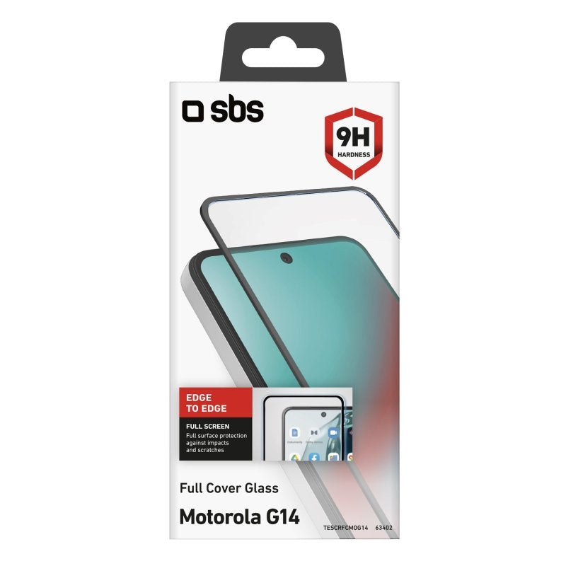 Funda Sbs Glas Displayschutz Full Para Motorola G14
