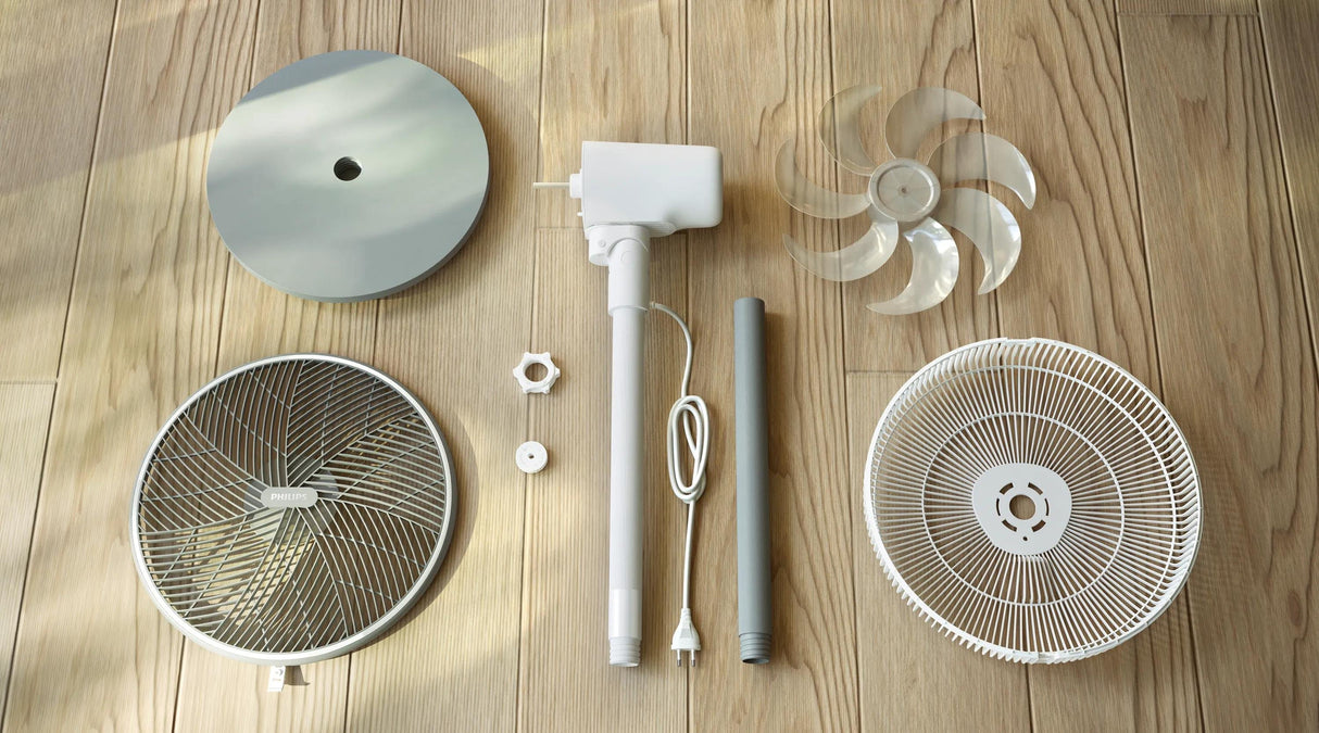 EAN 8720389036842 - Philips 2000 series CX2550/00 ventilador Gris imagen 5