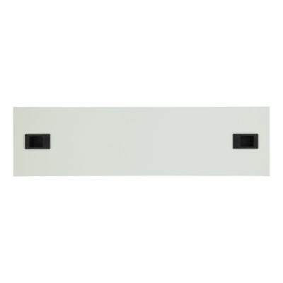 4u 19" Snap Locking Blank Panel White