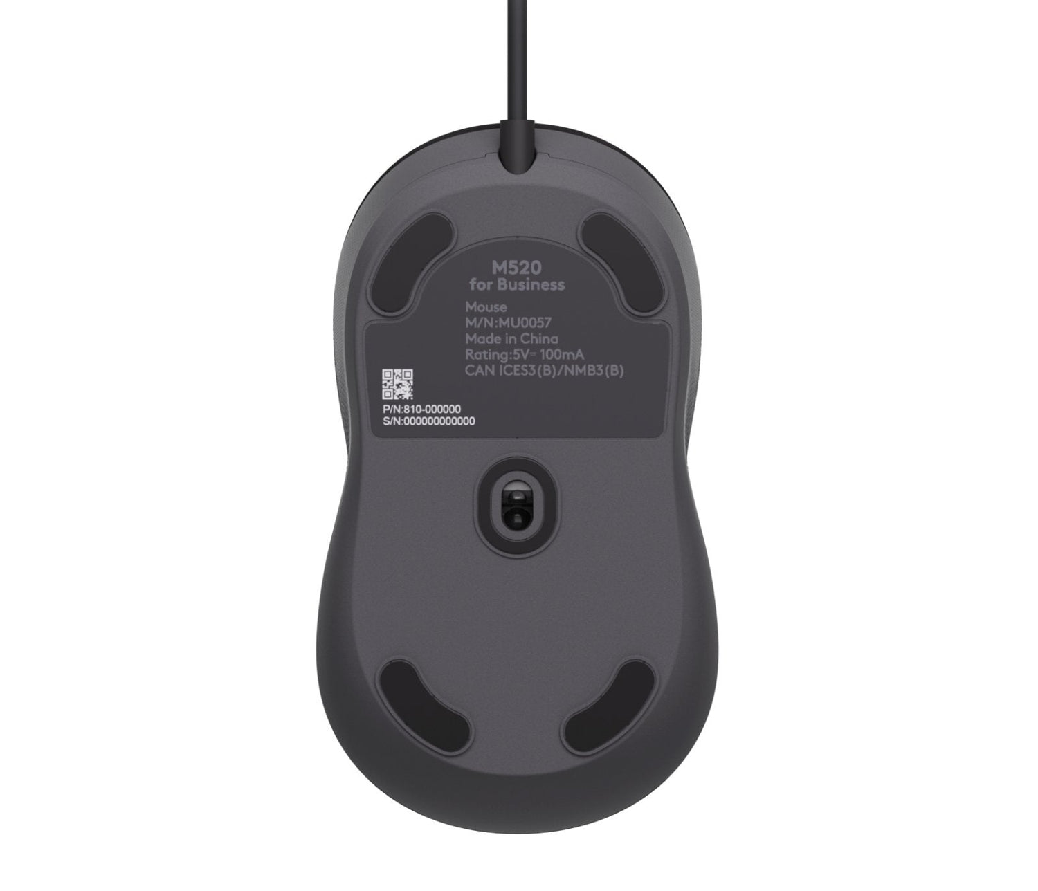 Logitech M520 For Business Graphite