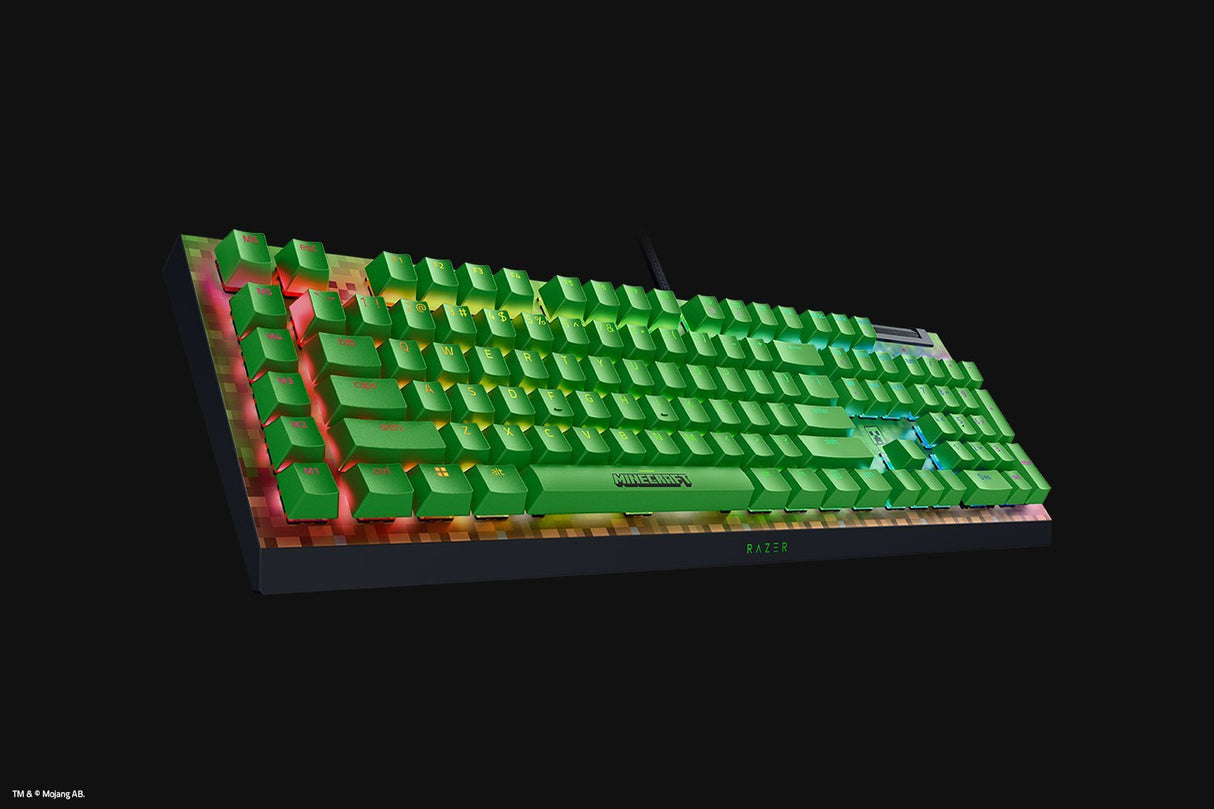 Teclado Razer Blackwidow V4 X Green Switch (Us Layout) (Rz03-04704100-R3m1)