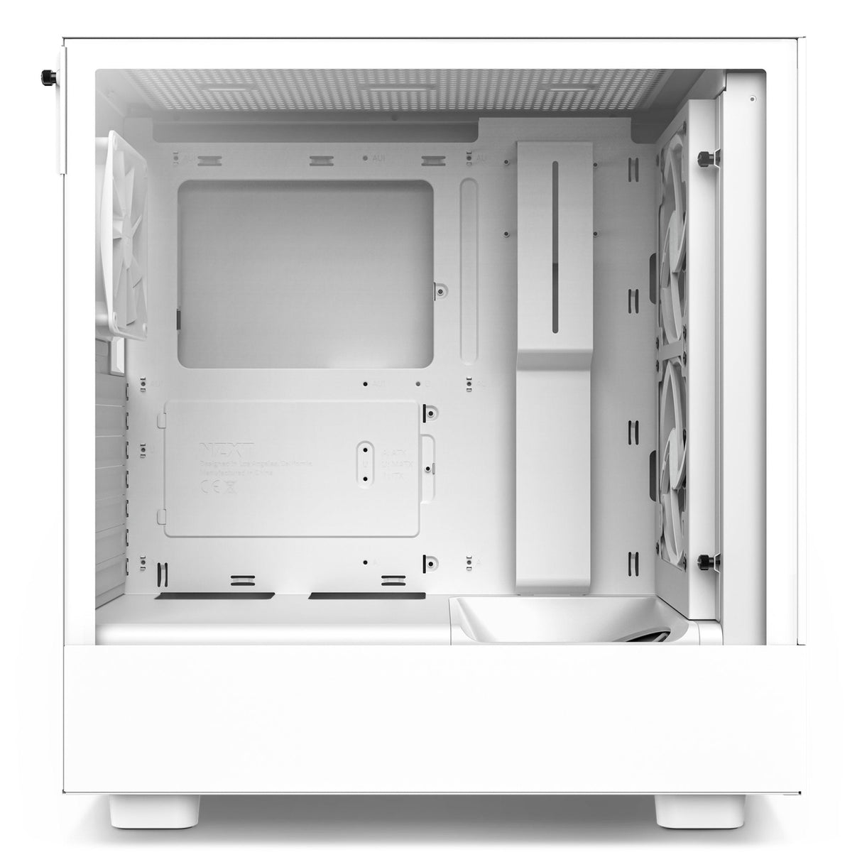 Caja Pc Nzxt H5 Flow All White Miditower Glasfenster Cm-H51fw-01 Retail