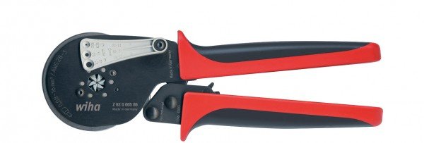 EAN 4010995412463 - Wiha 41246 crimpadora Herramienta para prensar Negro, Rojo imagen 1