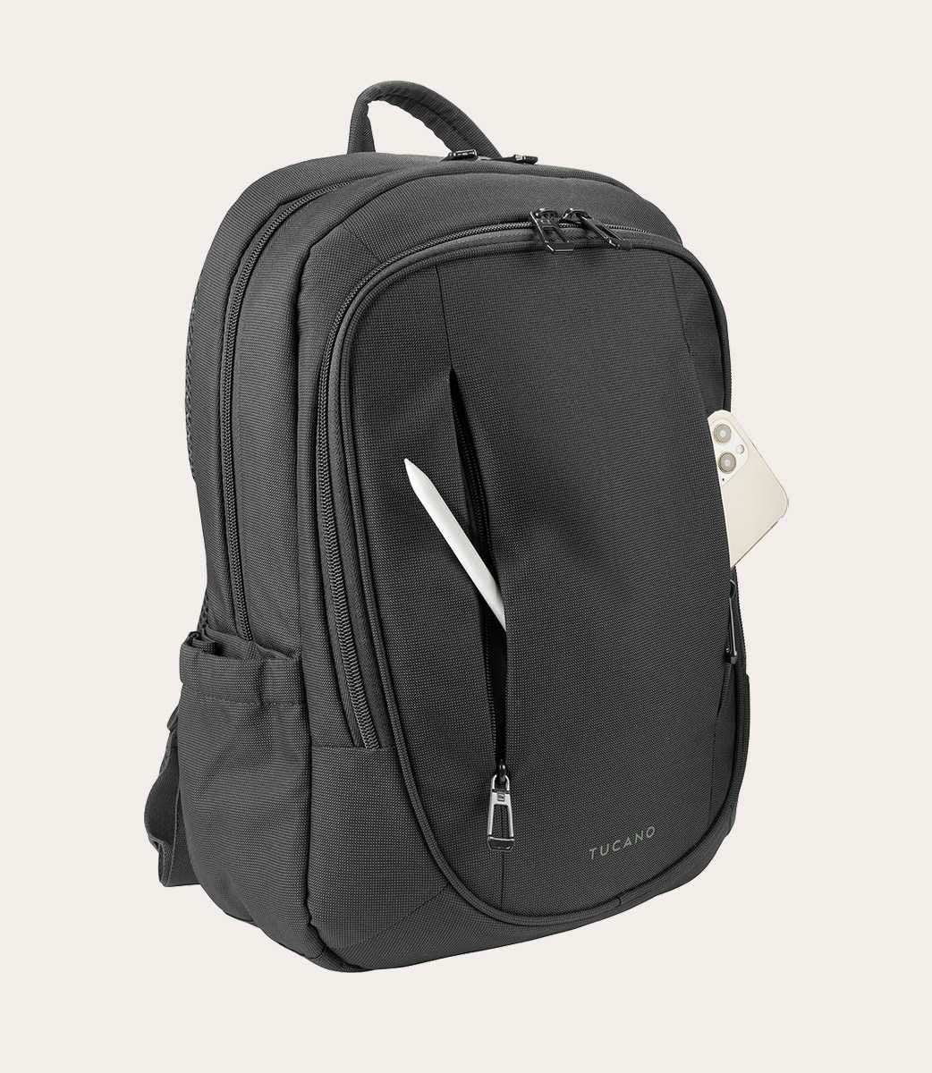 EAN 8020252174337 - Tucano Binario Gravity mochila Mochila de senderismo Antracita Plástico reciclado imagen 8