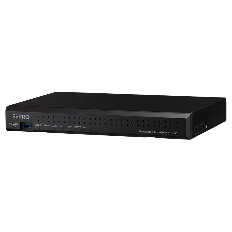I-Pro Wj-Nu300kg Nvr, 16 Kamerakanle, 8x 100mbps (Poe), 1x 1.000 Mpbs