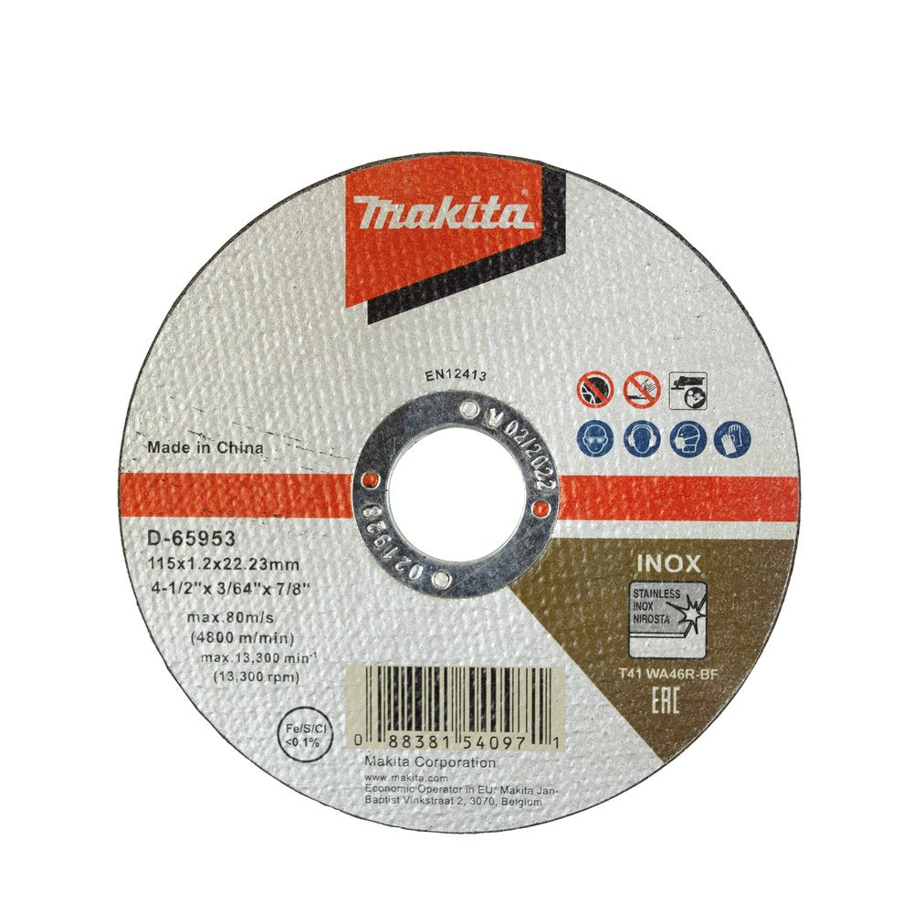 EAN 0088381540971 - Makita D-65953 accesorio para amoladora angular imagen 1
