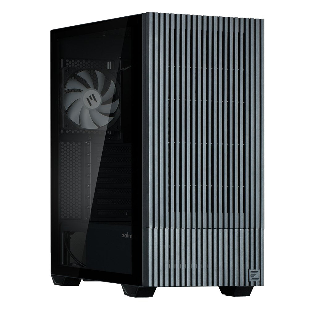 Caja Pc Zalman Z10ds Black Atx Mid Tower Argb Fan