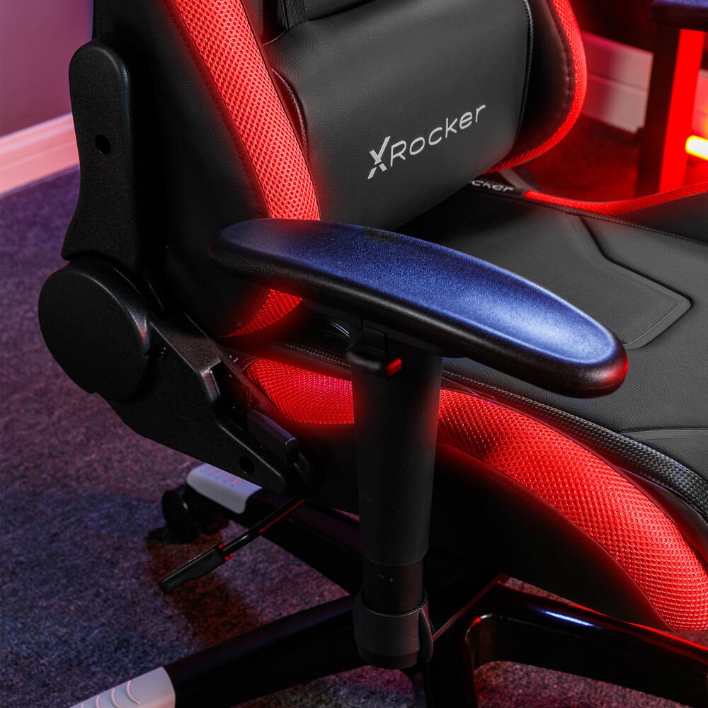 EAN 94338230284 - X Rocker 2023028 silla para videojuegos Silla para videojuegos de PC Asiento acolchado Negro imagen 2