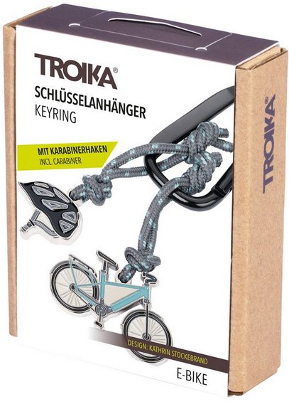 EAN 4024023271137 - TROIKA KR24-02/BK llavero y llavero tipo cartera Llavero de anilla Negro imagen 4