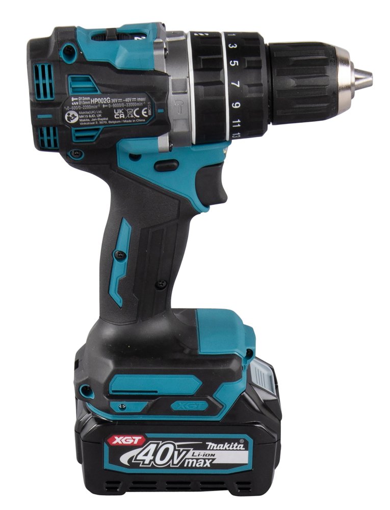 Makita Taladro De Impacto Inalámbrico Hp002ga202 Xgt, 40 Voltios Hp002ga202