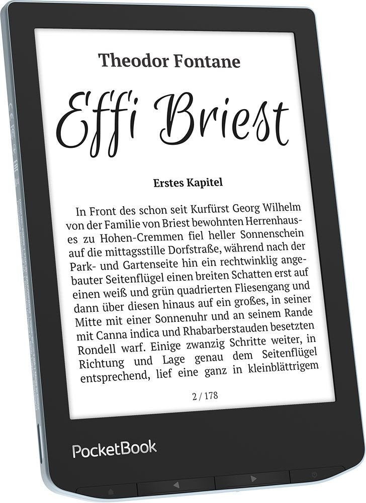 EAN 7640152097058 - PocketBook Verse lectore de e-book 8 GB Wifi Negro, Azul imagen 3