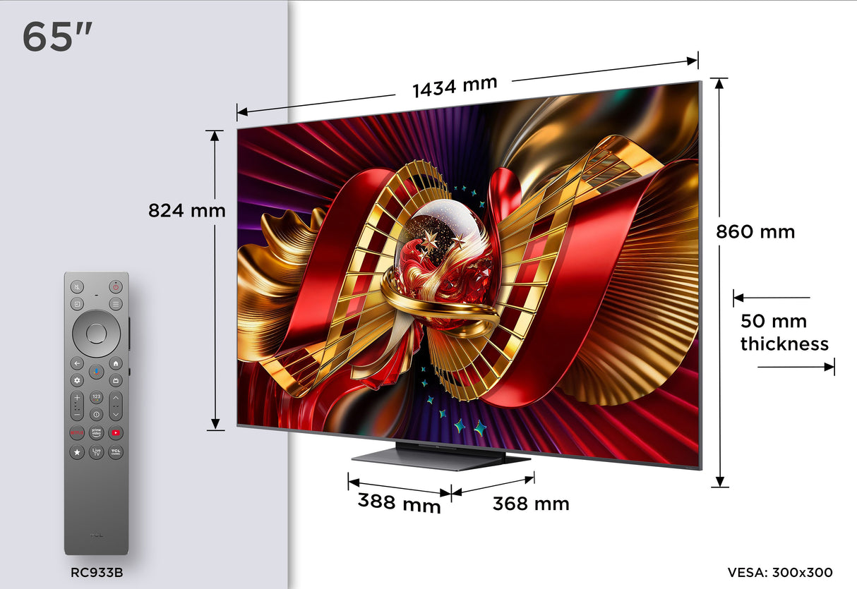 EAN 5901292529901 - TCL C8L 65C8L Televisor 165,1 cm (65") 4K Ultra HD Smart TV Wifi Negro 6000 cd / m² imagen 5